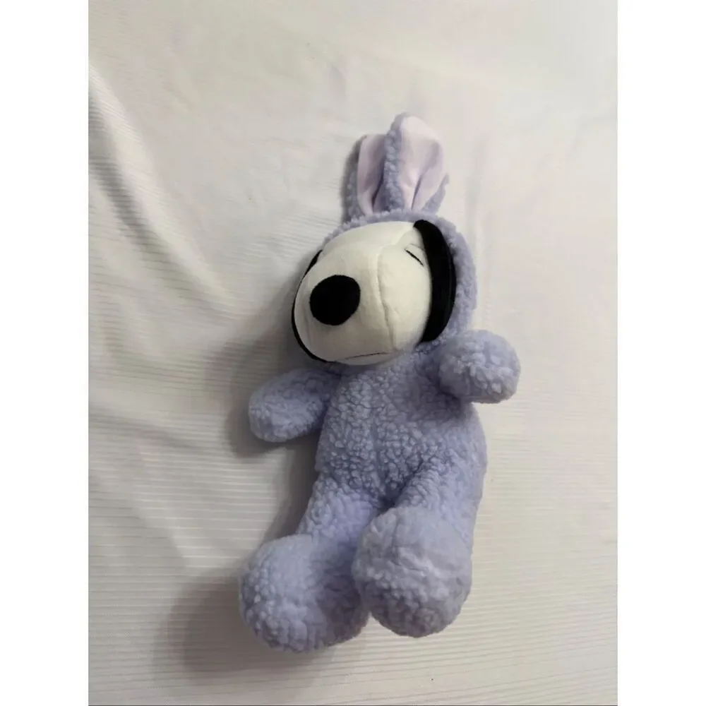 Peanuts Snoopy 12 inch Plush Easter Lavender Bunny Halloween Costume Hallmark